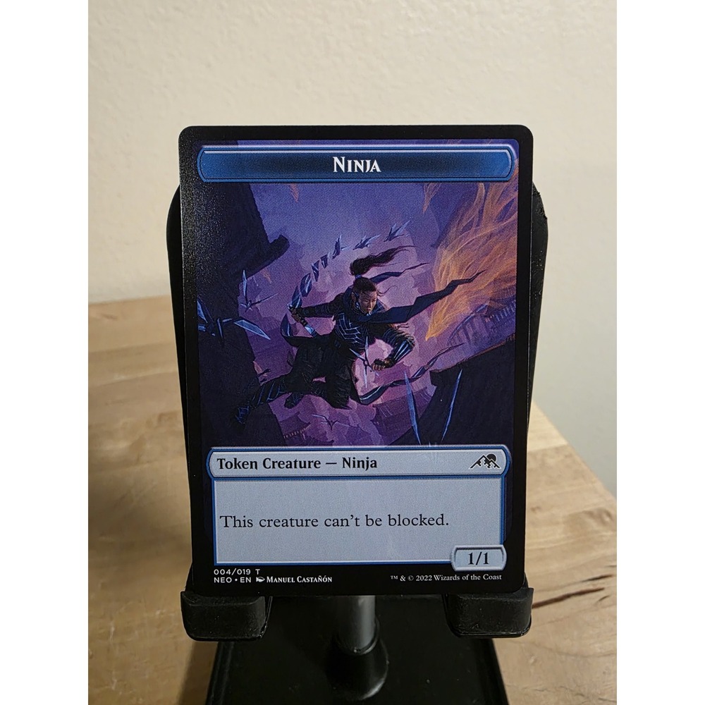 MTG Ninja 004/019 Kamigawa: Neon Dynasty Tokens English NM